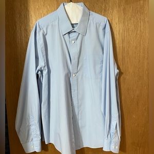 George Light Blue XL Dress Shirt